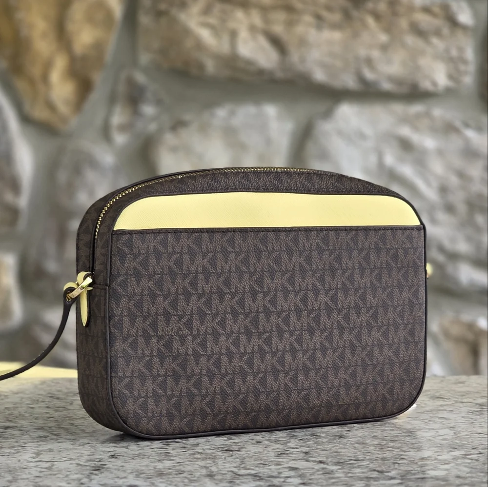 Michael Kors Jet Set Logo Large Crossbody